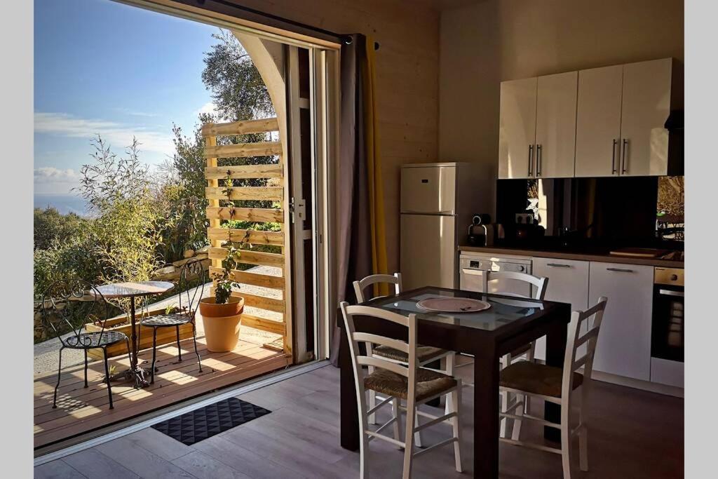 Gite Independant Dans Villa Entre Mer Et Maquis Sisco Exterior foto
