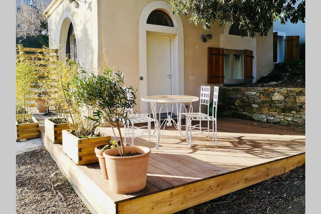 Gite Independant Dans Villa Entre Mer Et Maquis Sisco Exterior foto